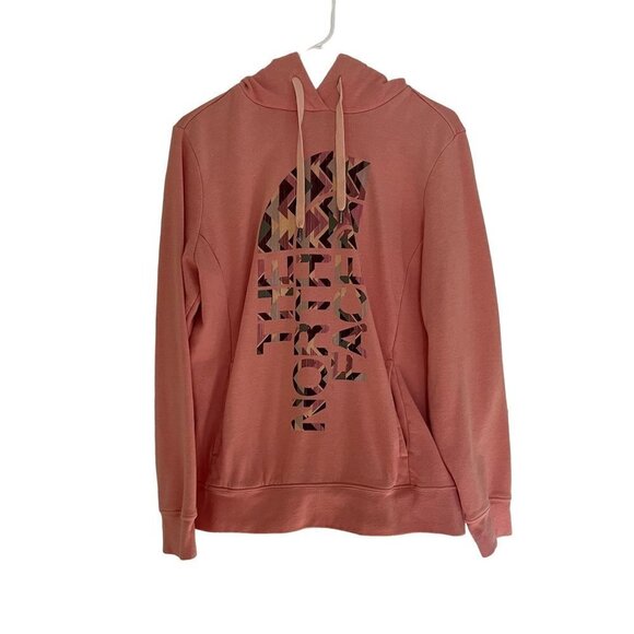 The North Face Tops - The North Face peach hoodie sweater pullover fleece comfortable top cotton